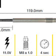 Glow Plug Fiat 169A DOHC 16V TGP018 - TRIDON