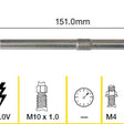 Glow Plug SSANGYONG OM664 OM665 DOHC TGP026 - TRIDON