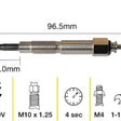Glow Plug NISSAN CD20 TGP029 - TRIDON