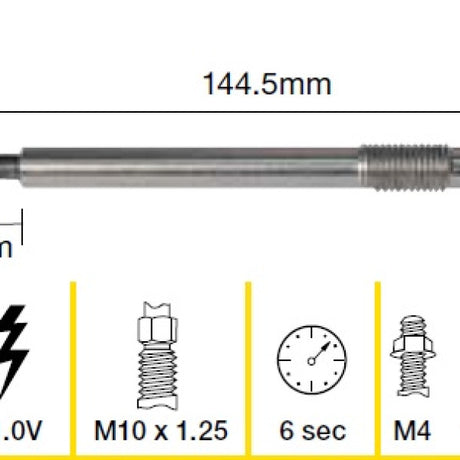 Glow Plug HOLDEN 4JX1T DOHC 16V TGP035 - Tridon
