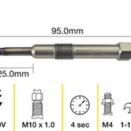 Glow Plug GLOW PLUG TGP042 - Tridon
