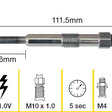 Glow Plug HYUNDAI KIA D4EB D4EA D4HA TGP046 - TRIDON