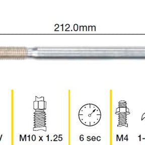 Glow Plug NISSAN ZD30DDT DOHC 16V TGP054 - TRIDON