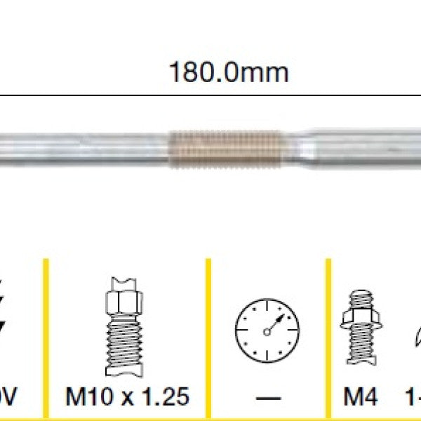 Glow Plug NISSAN YD25DDT YD25DDTi TGP057 - TRIDON