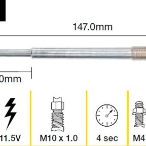 Glow Plug FORD TRANSIT VM VH 2.2L 2.4L TGP067 - TRIDON