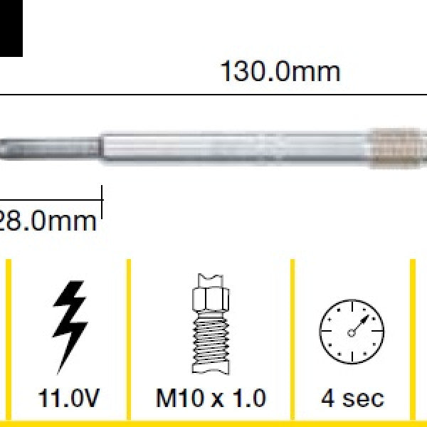 Glow Plug MERCEDES BENZ OM611 OM647 TGP071 - TRIDON
