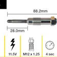 Glow Plug MERCEDES BENZ OM602.980 SOHC TGP084 - TRIDON