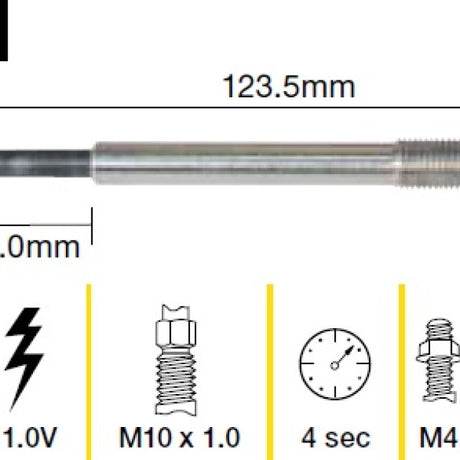 Glow Plug LAND ROVER 11L 16L TGP092 - Tridon