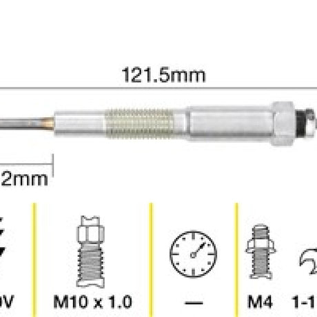 Glow Plug GLOW PLUG TGP093 - Tridon