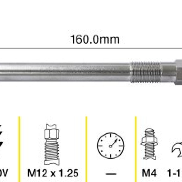 Glow Plug TOYOTA SO5C S5D TGP095 - TRIDON