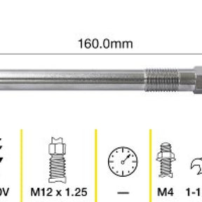 Glow Plug TOYOTA SO5C S5D TGP095 - TRIDON