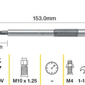 Glow Plug HOLDEN COLORADO/RODEO 3.0L TGP098 - TRIDON