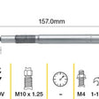 Glow Plug FORD MAZDA WE WL COMMON RAIL TGP100 - TRIDON