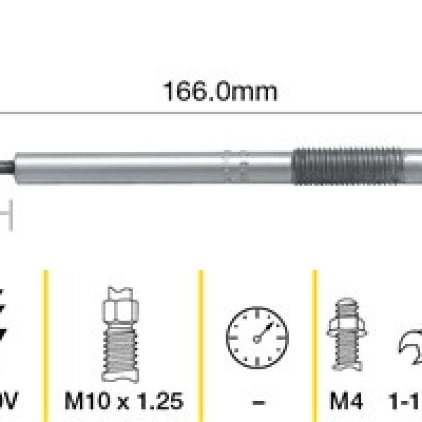 Glow Plug KIA CARNIVAL/K2900 TGP101 - TRIDON