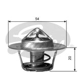 Thermostat THERMOSTAT 91/196 TH00191G1 - Gates