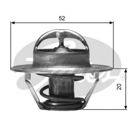 Thermostat THERMOSTAT 91/196 TH00591G1 - Gates