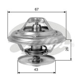 Thermostat THERMOSTAT 75/167 TH01975G1 - Gates