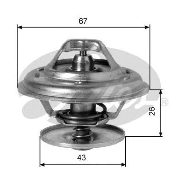 Thermostat THERMOSTAT 82/180 TH01982G1 - GATES