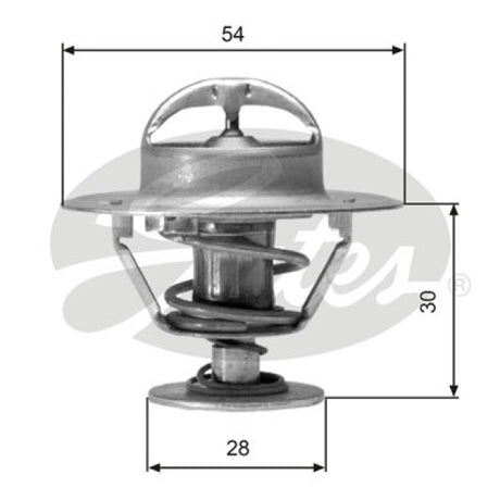 Thermostat THERMOSTAT 91/196 TH02491G1 - Gates