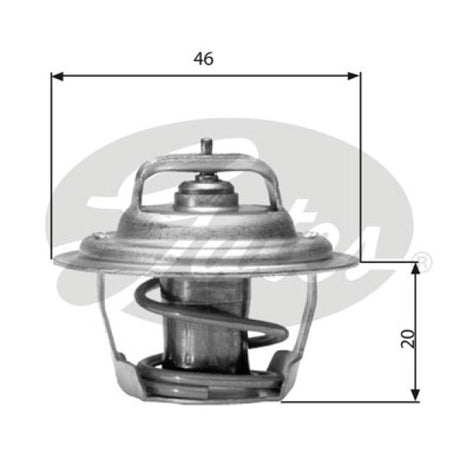 Thermostat THERMOSTAT 91/196 TH02791G1 - Gates