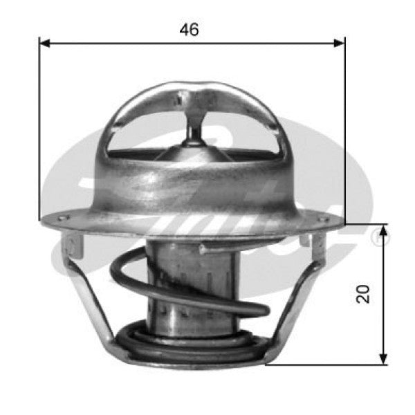 Thermostat THERMOSTAT 91/196 TH03091G1 - GATES