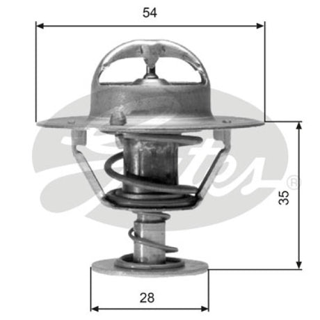Thermostat THERMOSTAT 77/171 TH04277 - Gates