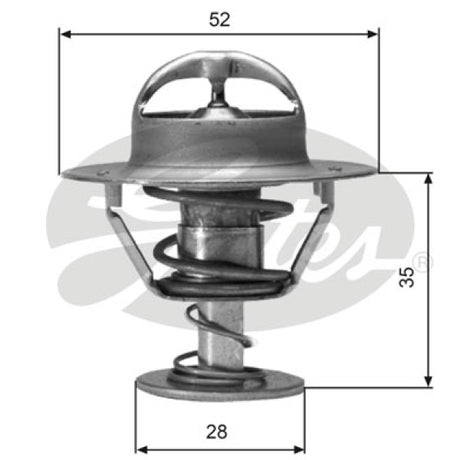 Thermostat THERMOSTAT 82/180 TH04382G1 - Gates