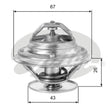 Thermostat THERMOSTAT 86/187 TH05586G1 - GATES