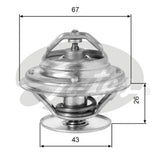 Thermostat THERMOSTAT 86/187 TH05586G1 - Gates
