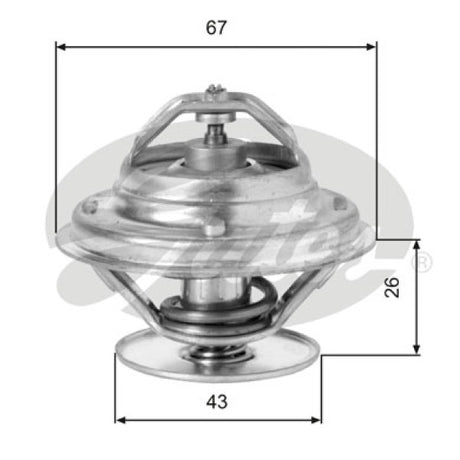 Thermostat THERMOSTAT 86/187 TH05586G1 - Gates
