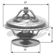 Thermostat THERMOSTAT TH11680G1 - GATES