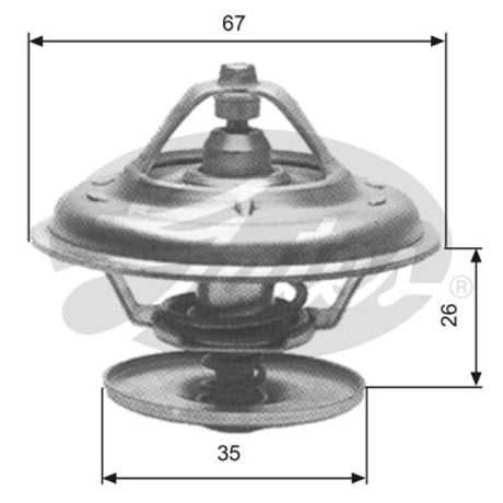 Thermostat THERMOSTAT TH11680G1 - Gates