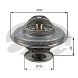 Thermostat THERMOSTAT TH11687G1 - Gates