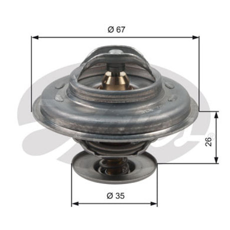 Thermostat THERMOSTAT TH11687G1 - Gates