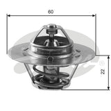 Thermostat THERMOSTAT TH12480G1 - Gates