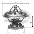 Thermostat THERMOSTAT TH12680G1 - GATES