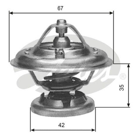 Thermostat THERMOSTAT TH12680G1 - Gates