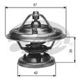 Thermostat THERMOSTAT TH12685G1 - GATES