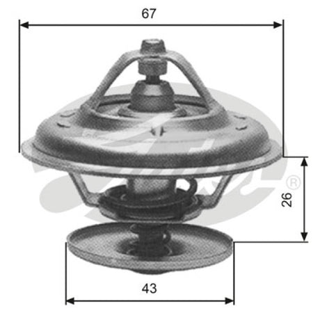Thermostat THERMOSTAT TH13380G1 - Gates