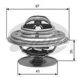 Thermostat THERMOSTAT TH13480G1 - Gates