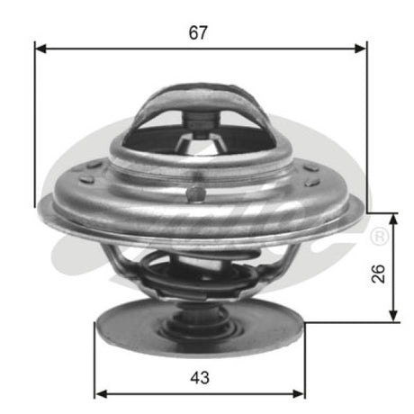 Thermostat THERMOSTAT TH13480G1 - Gates