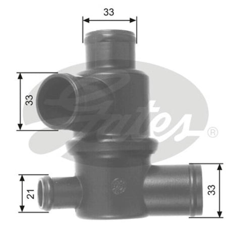 Thermostat THERMOSTAT TH14687 - Gates