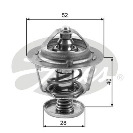 Thermostat THERMOSTAT 82/180 TH24782G1 - Gates