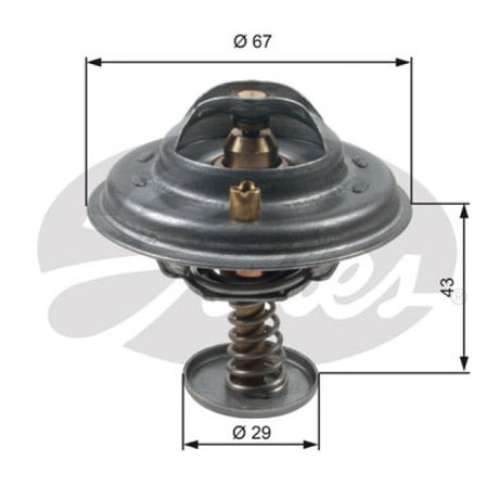 Thermostat THERMOSTAT 82/180 TH27680G1 - Gates