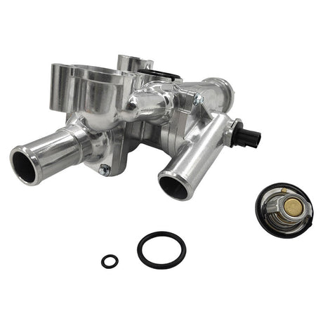 Thermostat Housing Assembly Aluminum Fit For Jeep Compass 2007-2017 With Gasket - Machter