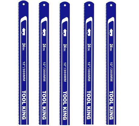 Hacksaw Blades 24T BI-Metal 5 Piece - Tool King | Universal Auto Spares