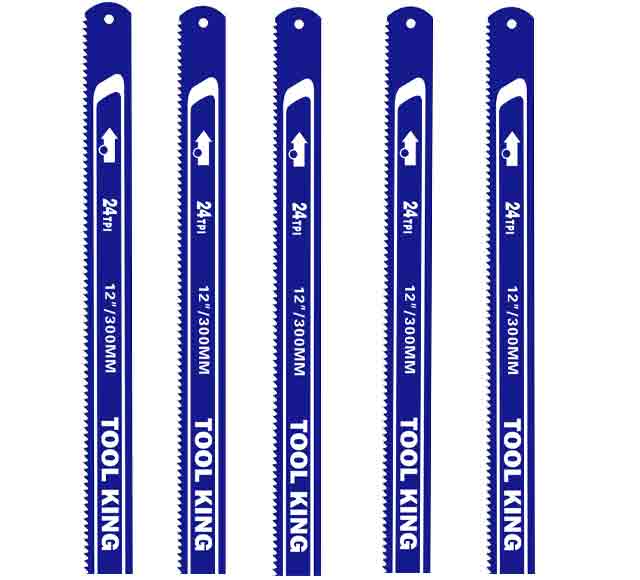 Hacksaw Blades 24T BI-Metal 5 Piece - Tool King