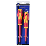 Electricians S/driver Set 2 Pcs Set Medium 5.5 X 125 / Ph2 X 100 - Tool King | Universal Auto Spares