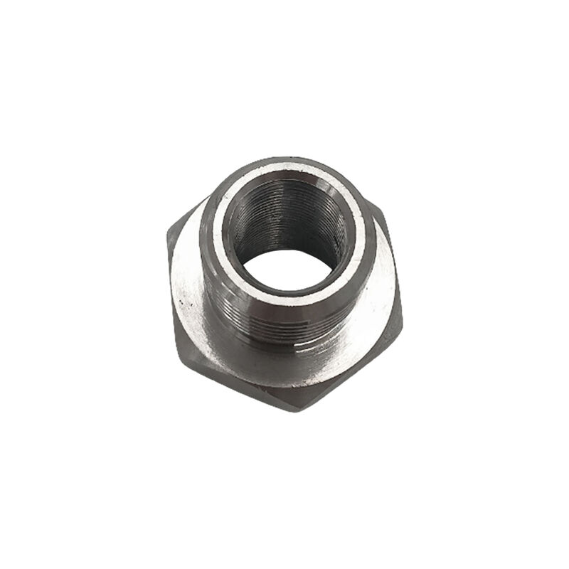1/2-28 To 3/4-16 Threaded Oil Filter Adapter Stainless Steel SL TL-AD005 - Machter