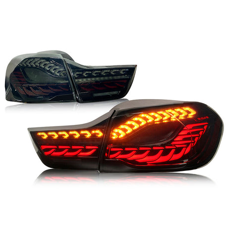 Smoke 3D OLED Sequential Tail Lights Fit For BMW F32 F33 F82 F83 M4 4 Series 2014-2020 - Machter